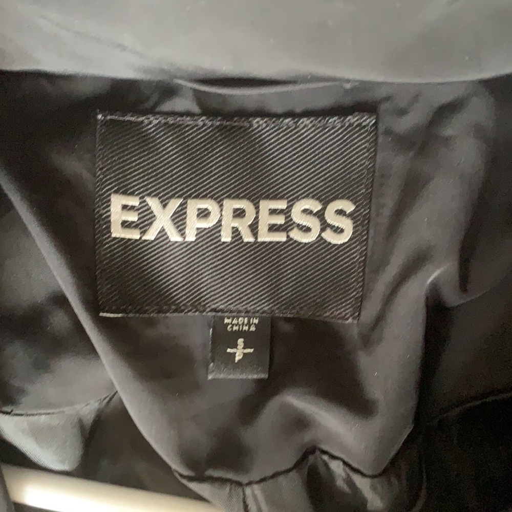 Express Long Puff Jacket Small - image 2